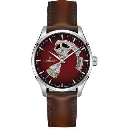 Jazzmaster Open Heart Auto 40mm Smoky Burgundy
