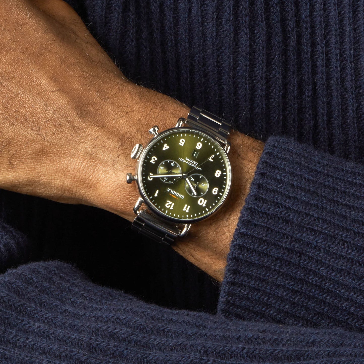 Canfield 43mm Quartz Chronograph