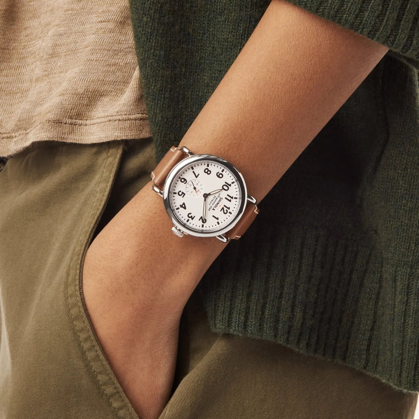 Runwell Sub Second 41mm Quartz