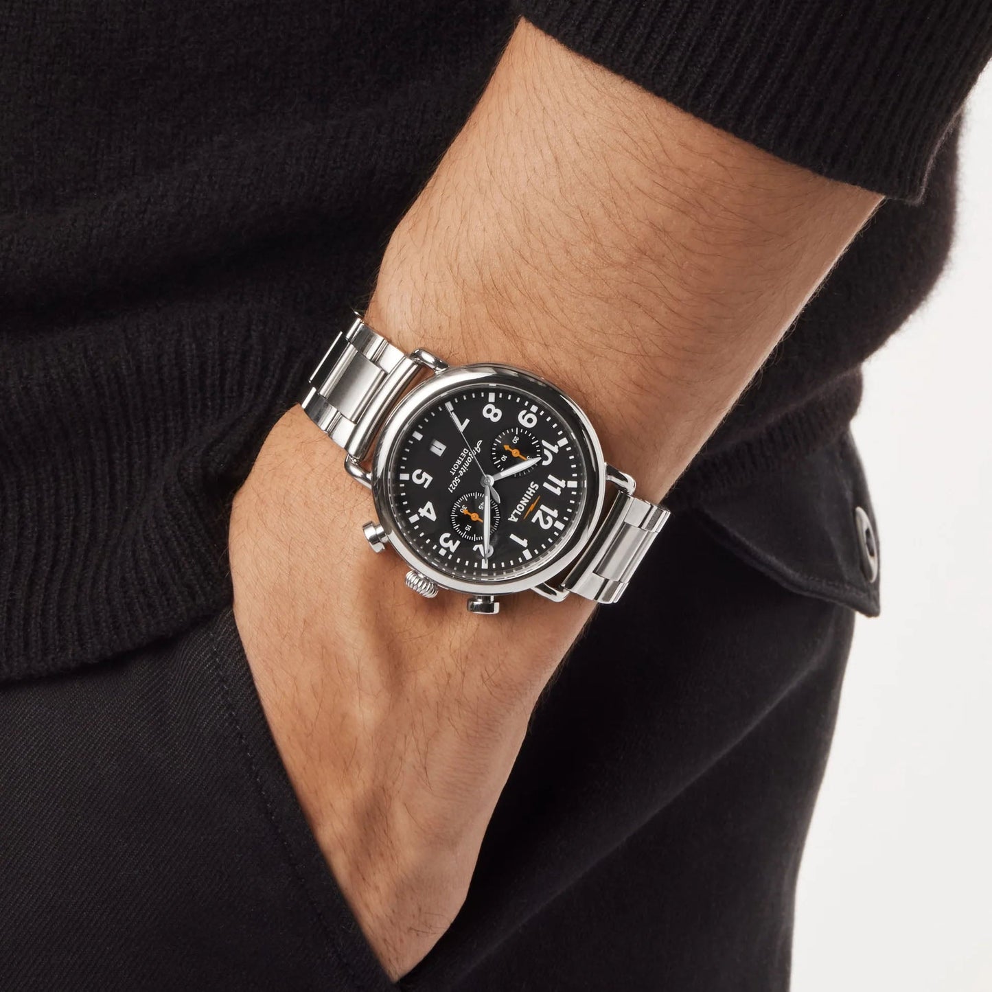 Runwell 2 Eye Quartz Chronograph 41mm