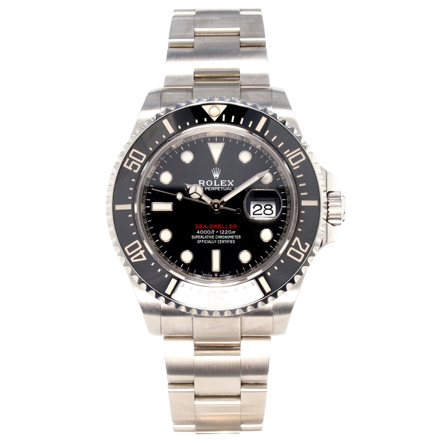 Rolex Sea-Dweller Mark II 50th Anniversary Red Steel 43mm Auto (Ref. 126600)