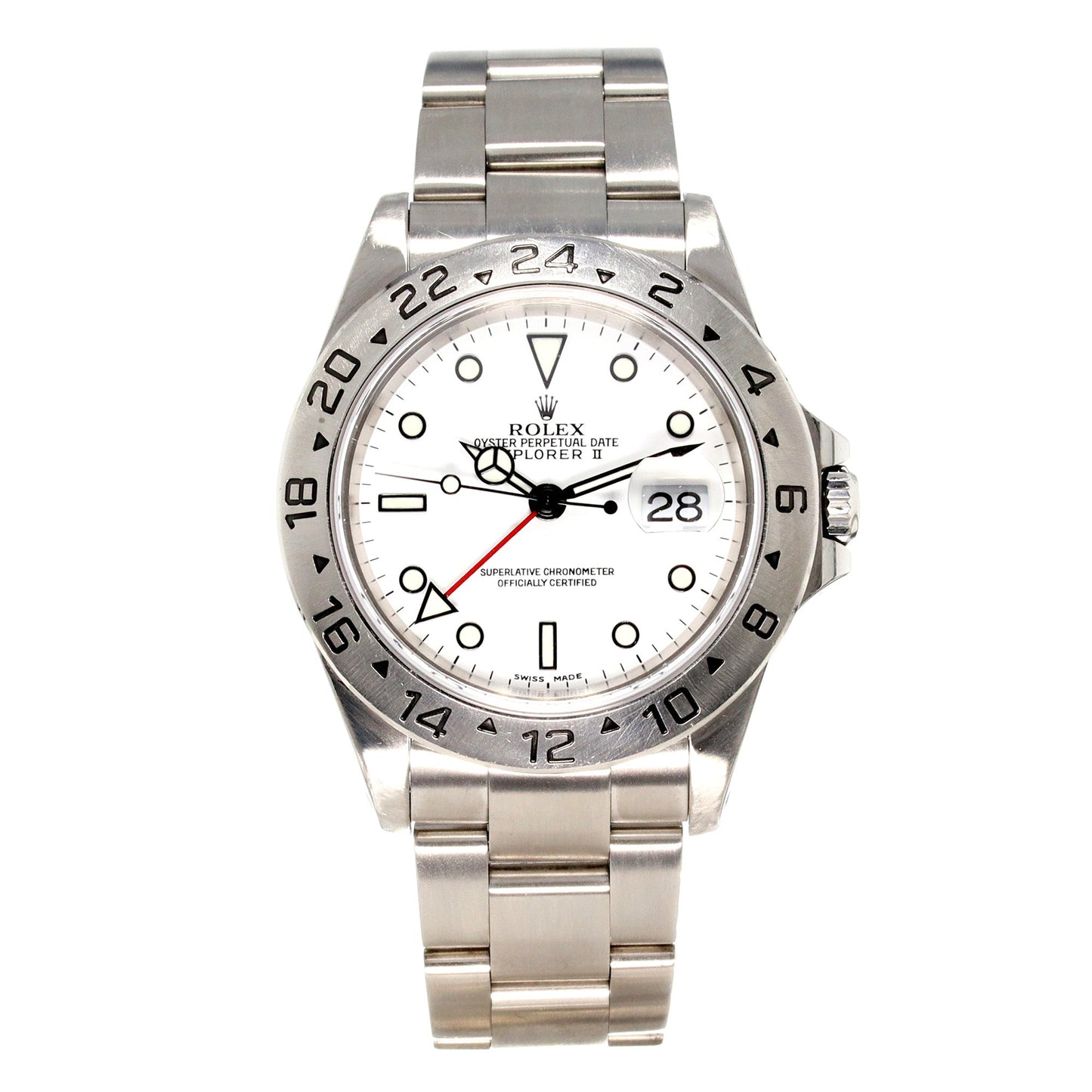Rolex Explorer II "Polar" 40mm Auto (Ref. 16570)