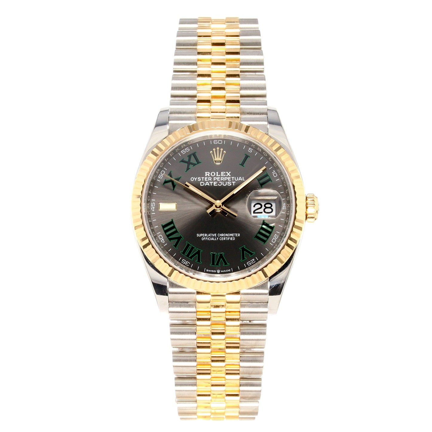 Rolex Datejust "Wimbledon" 36mm Auto (Ref. 1266233)