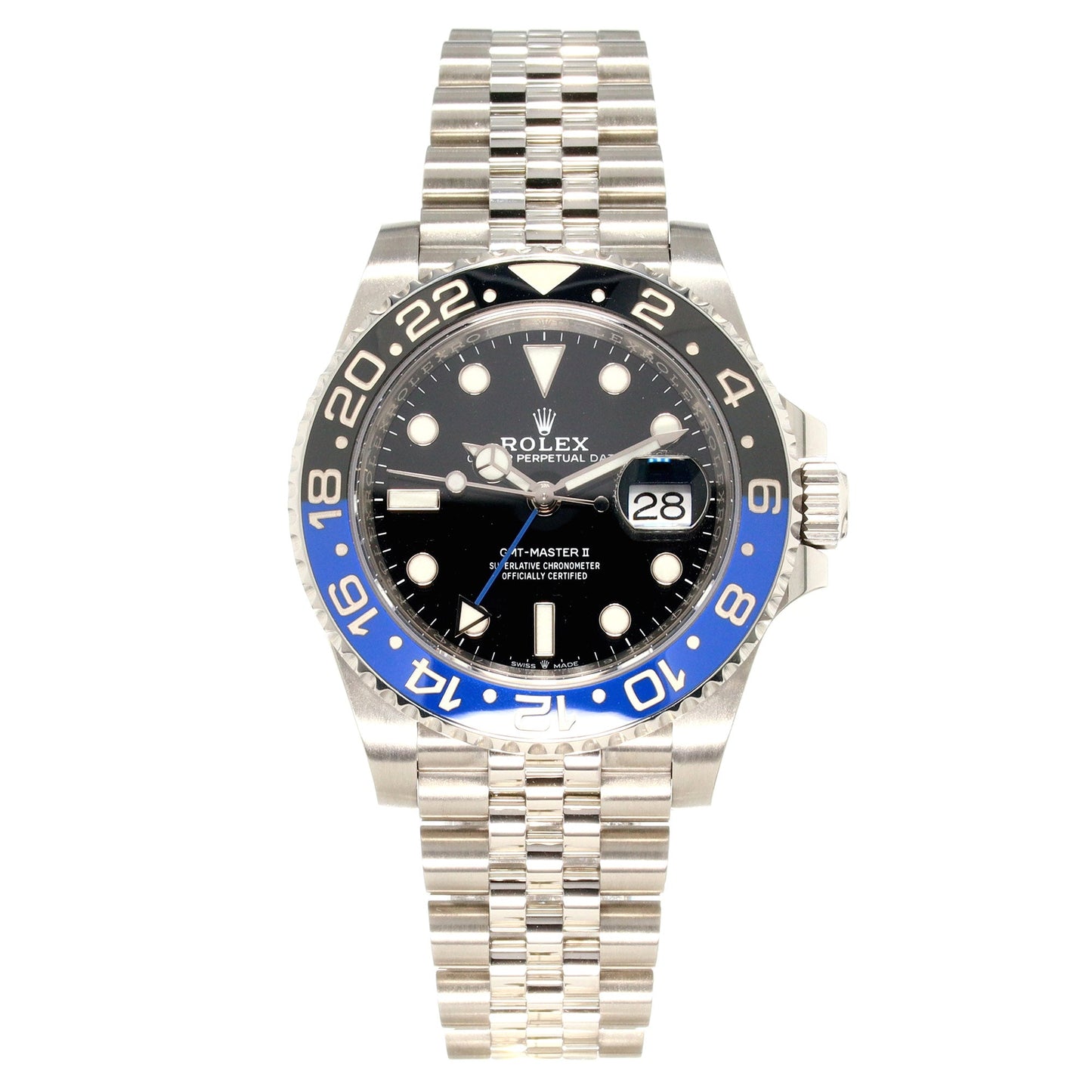Rolex GMT Master II "Batgirl" 40mm Auto (Ref. 126710BLNR)