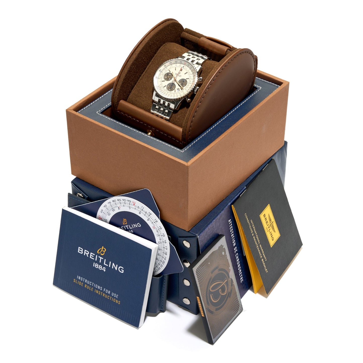 Breitling Navitimer 43mm Auto Chronograph (Ref. AB0121)