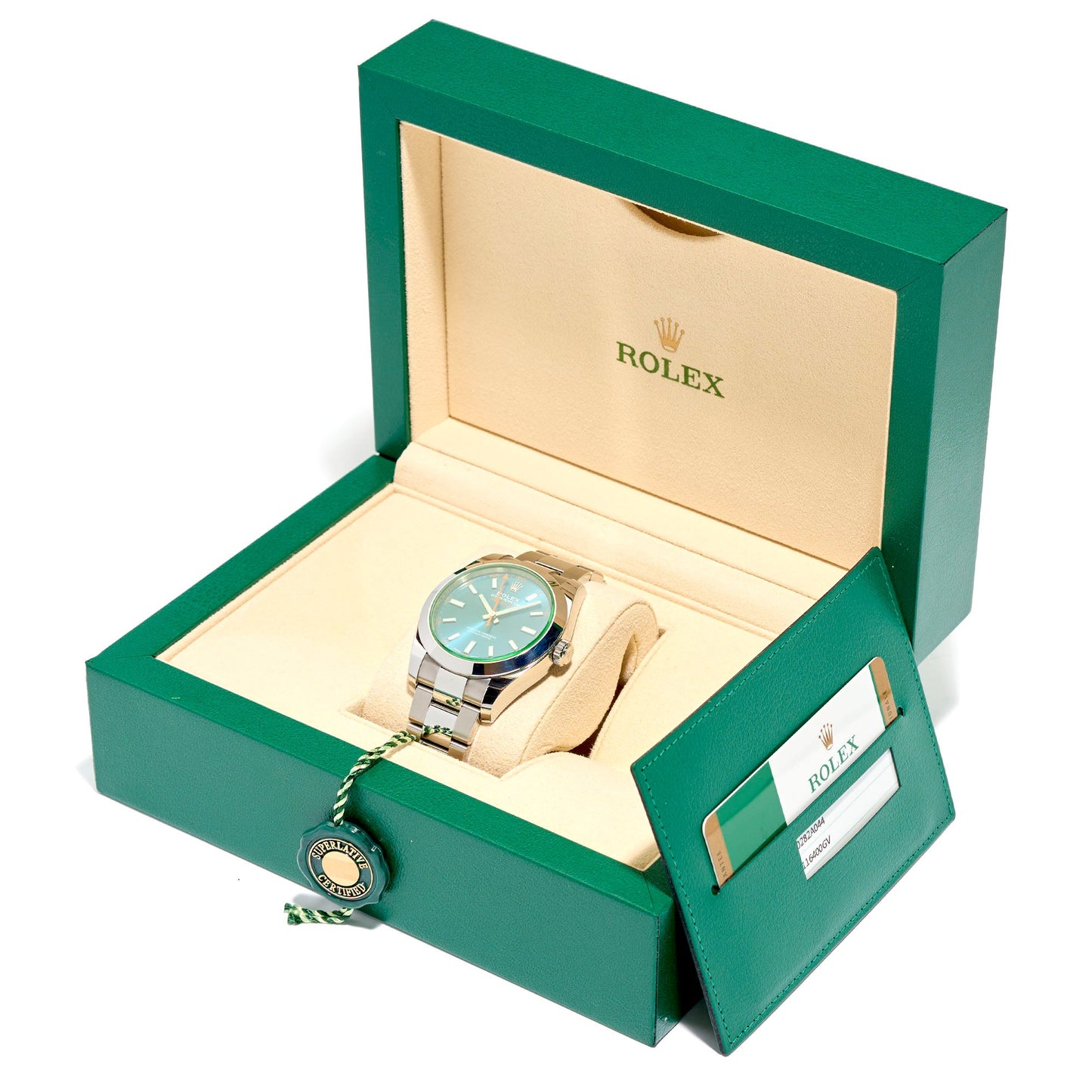 Rolex Miglauss 40mm Auto (Ref. 116400GV)