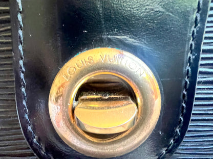 Louis Vuitton Vintage Black Epi Leather Cluny