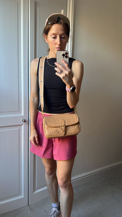 Louis Vuitton Diane Satchel Sand Empreinte (RRP £2,120)