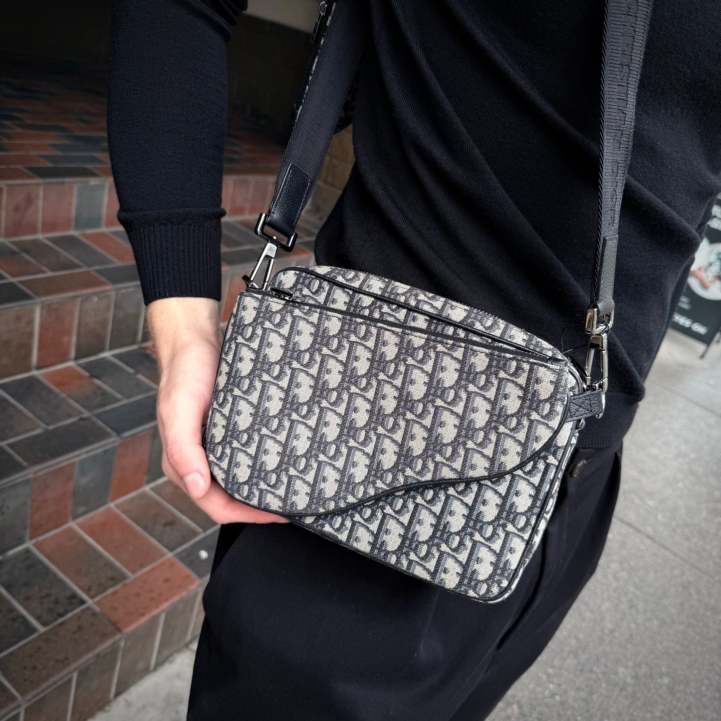 Dior Saddle Leather Crossbody Style 27