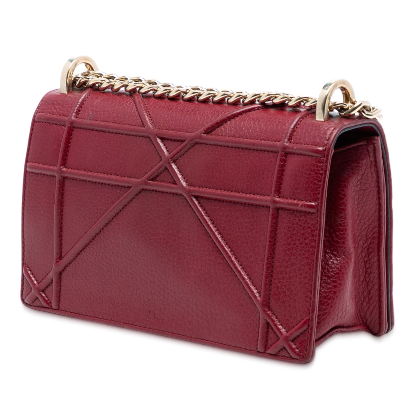 Dior Diorama Calfskin Red Crossbody