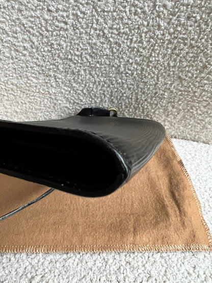 Louis Vuitton Vintage Black Epi Leather Pochette