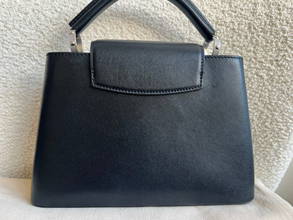 Louis Vuitton Capucines BB in Black with Crystal Flowers (RRP £5350)