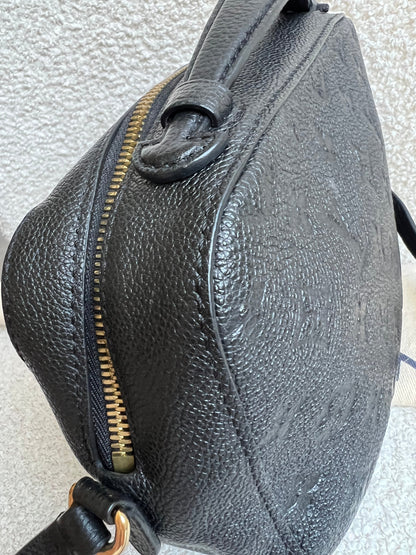 Louis Vuitton Saintonge Black Empreinte