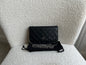 Chanel Wallet on Chain in Black Lambskin Silver Hardware (RRP £2,930)