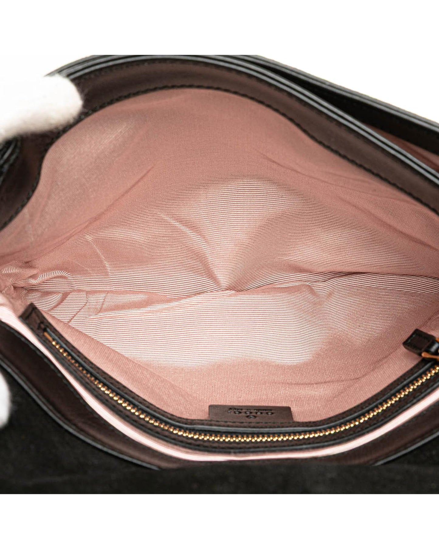 Suede Leather Crossbody Bag with Calf Leather Trim