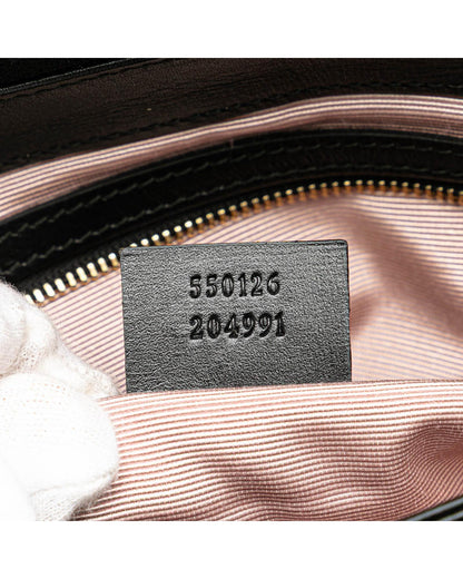 Suede Leather Crossbody Bag with Calf Leather Trim