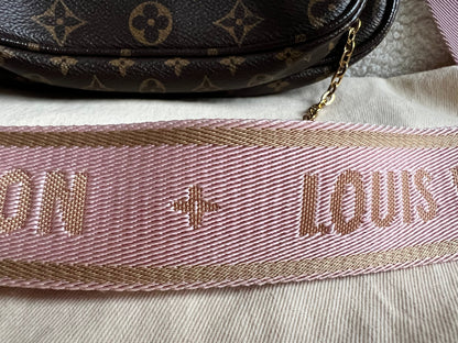Louis Vuitton Multi Pochette Accessoires Rose Chiaro (RRP £2030)