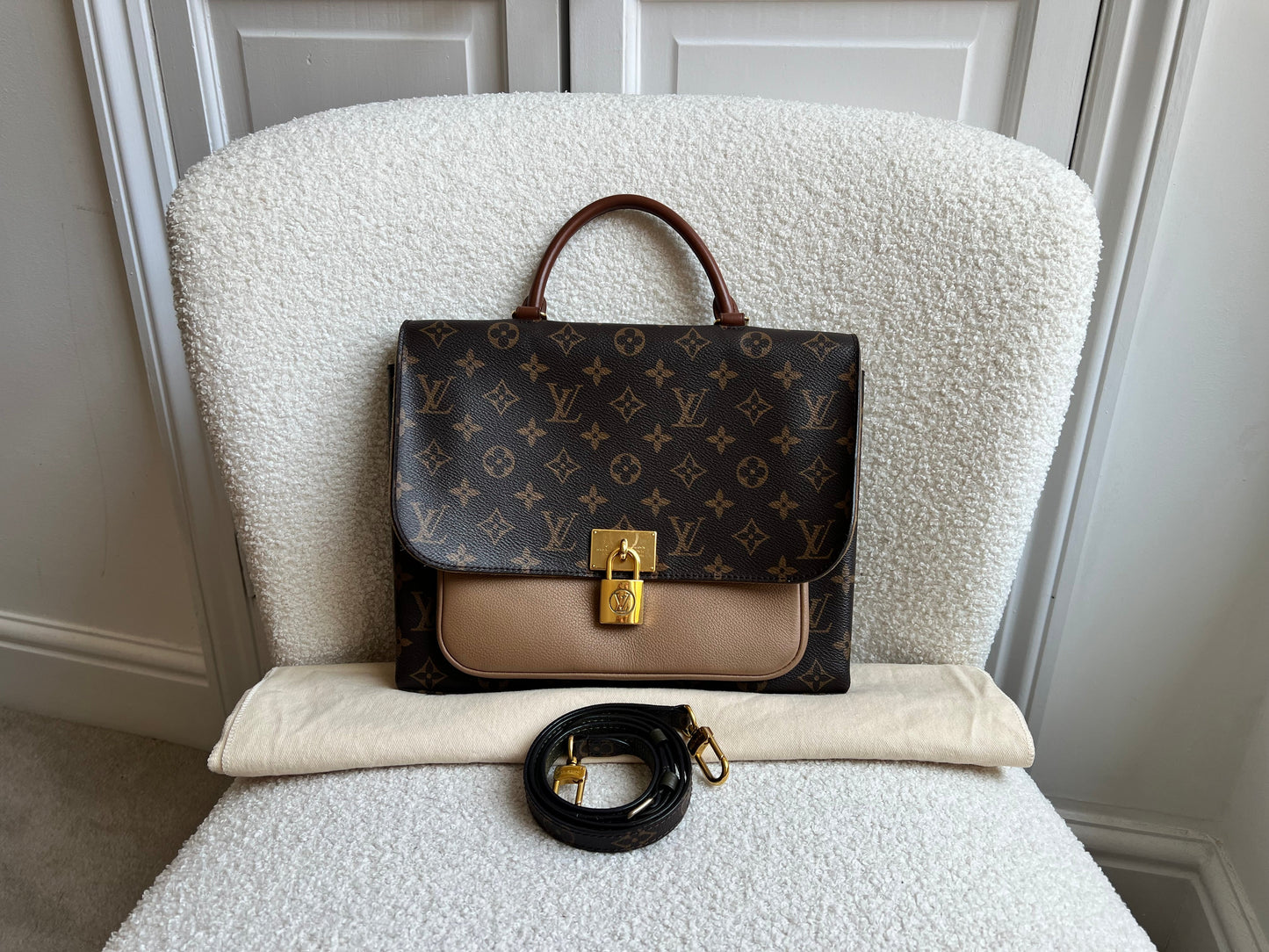 Louis Vuitton Marignan Monogram Sesame (RRP £1580)