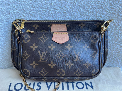 Louis Vuitton Multi Pochette Accessoires Khaki (RRP £2070)