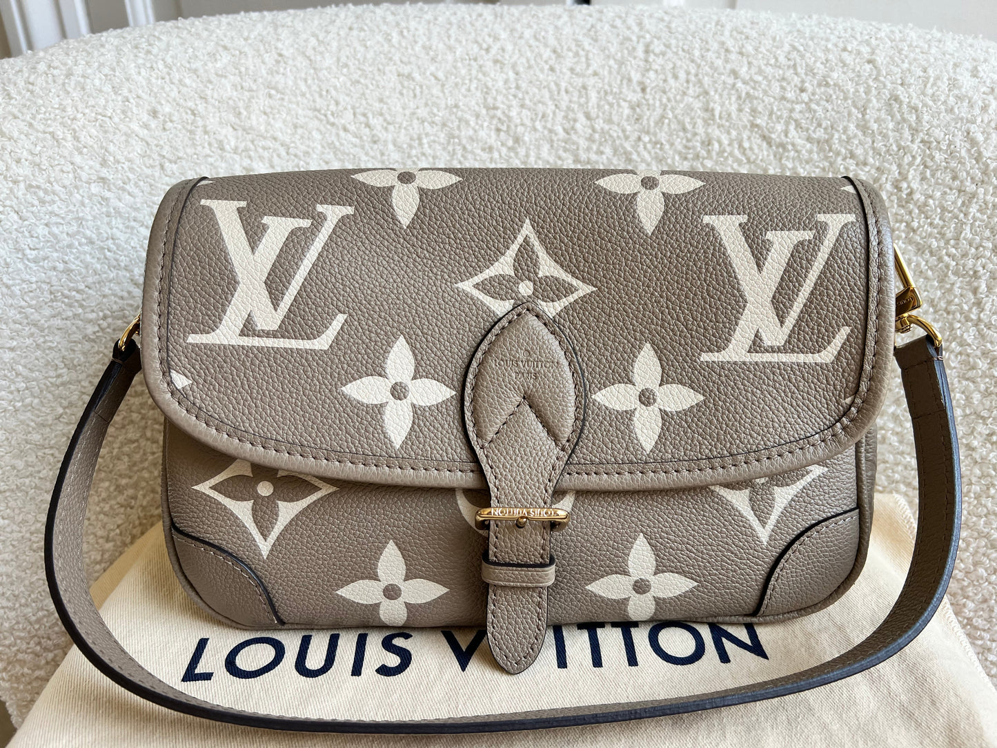 Louis Vuitton Diane Satchel Bicolour Empreinte (RRP £2,170)