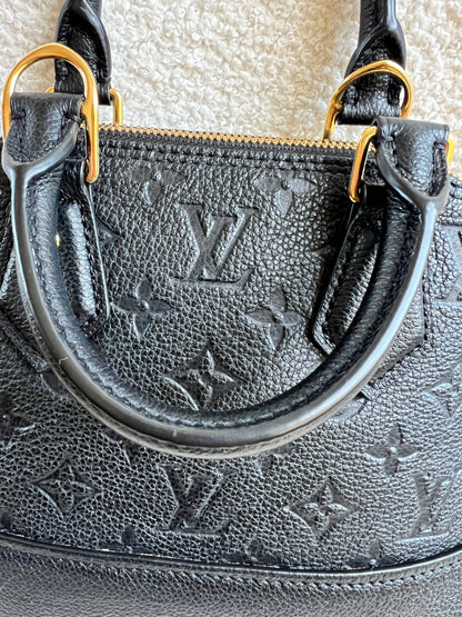 Louis Vuitton Alma Neo BB Black Empreinte  (RRP £2,020)