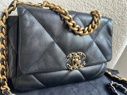 Chanel Small 19 in Black Lambskin (RRP £5,590)