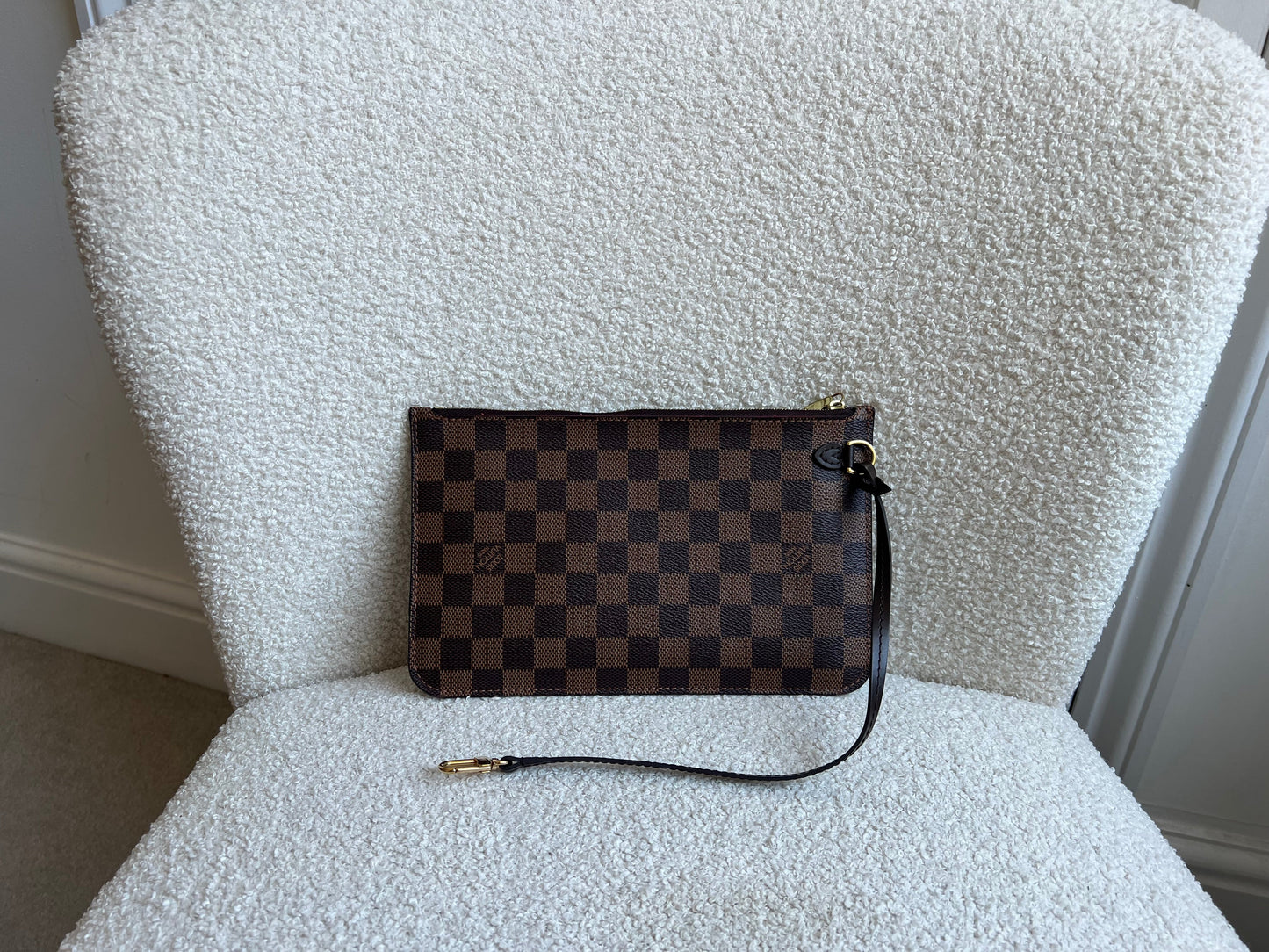 Louis Vuitton Pouch (from Neverfull) in Damier Ebene