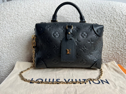 Louis Vuitton Black Empreinte Petite Malle Souple Bag (RRP £2420)