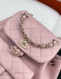 Chanel 24P Pink Backpack Gold Hardware