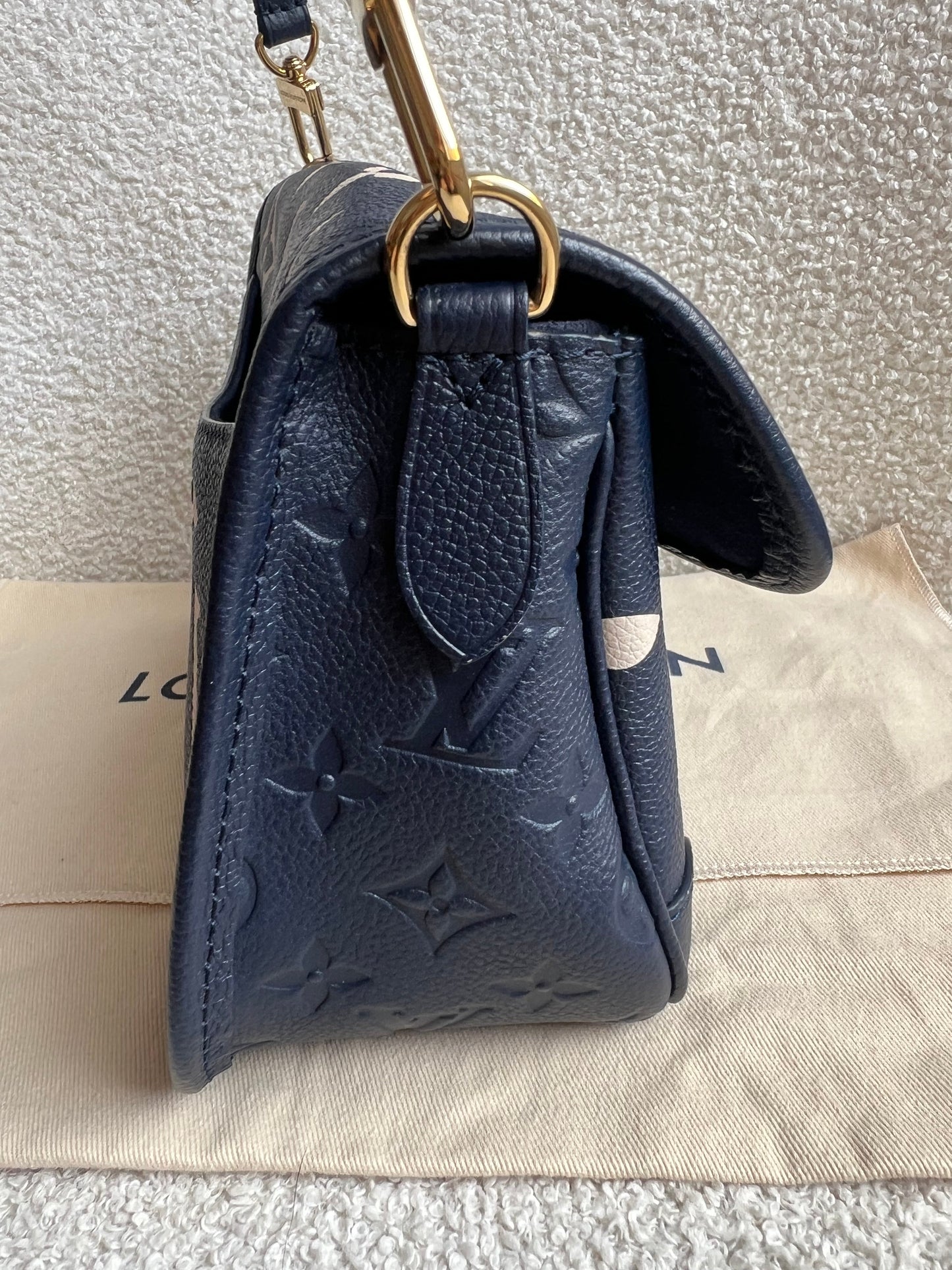 Louis Vuitton Diane Satchel Bicolour Empreinte (RRP £2,170)