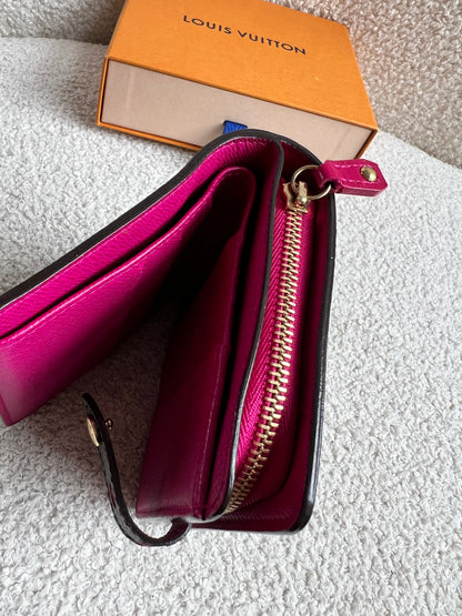 Louis Vuitton Perforated Monogram Fuchsia Compact Wallet