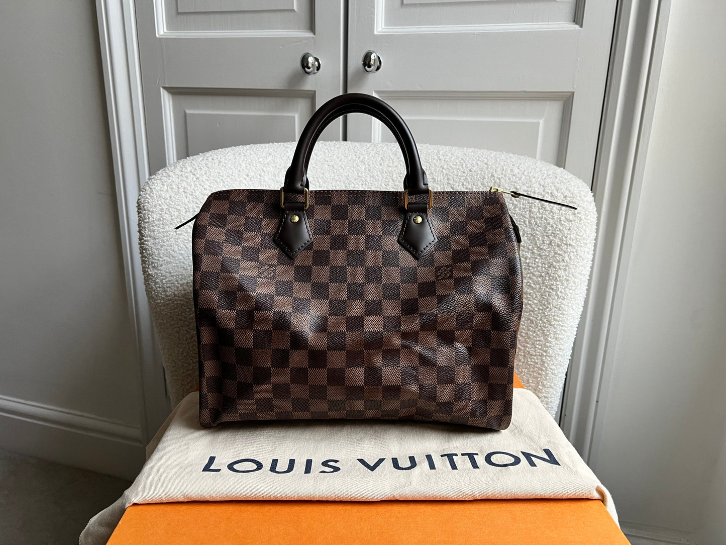 Louis Vuitton Speedy 30 Damier Ebene (RRP £1240)