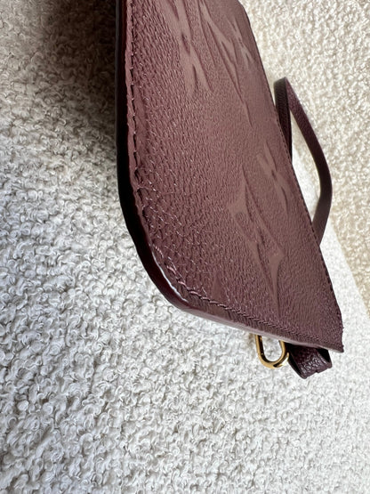 Louis Vuitton Pouch (from Neverfull) Wine Empreinte