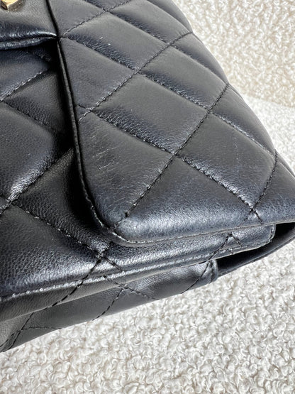 Chanel Mini Rectangular Classic Flap in Black Lambskin (RRP £4,390)