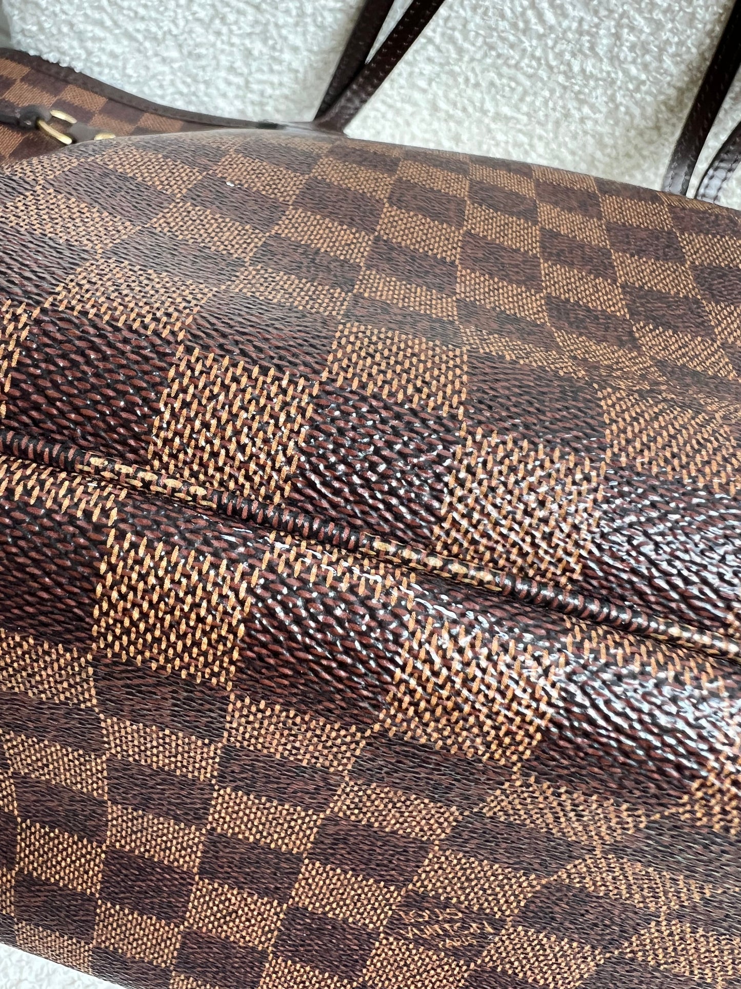 Louis Vuitton Neverfull MM Damier Ebene Cherry Interior (RRP £1,430)