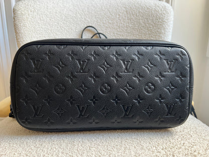 Louis Vuitton Neverfull MM Black Empreinte (RRP £1,970)