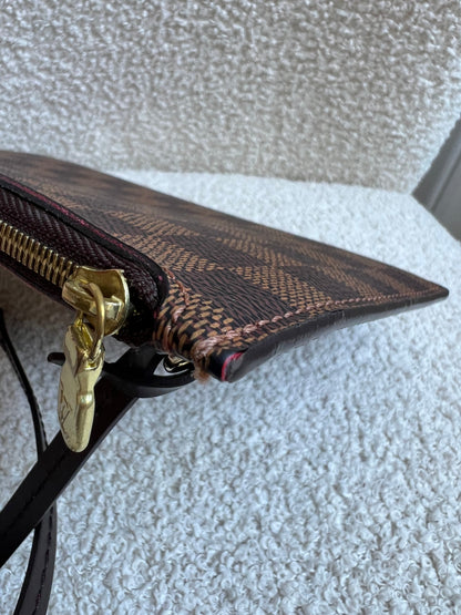 Louis Vuitton Pouch (from Neverfull) in Damier Ebene