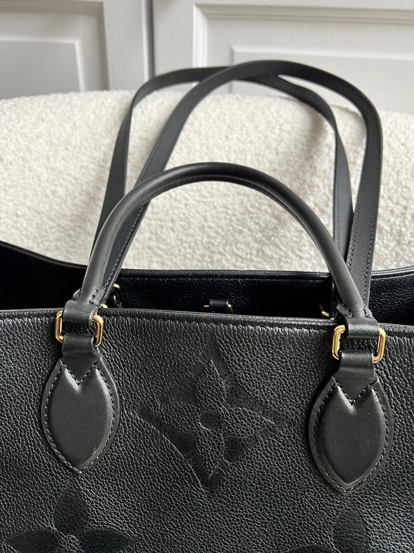 Louis Vuitton On the Go GM Black Empreinte (RRP £2,620)