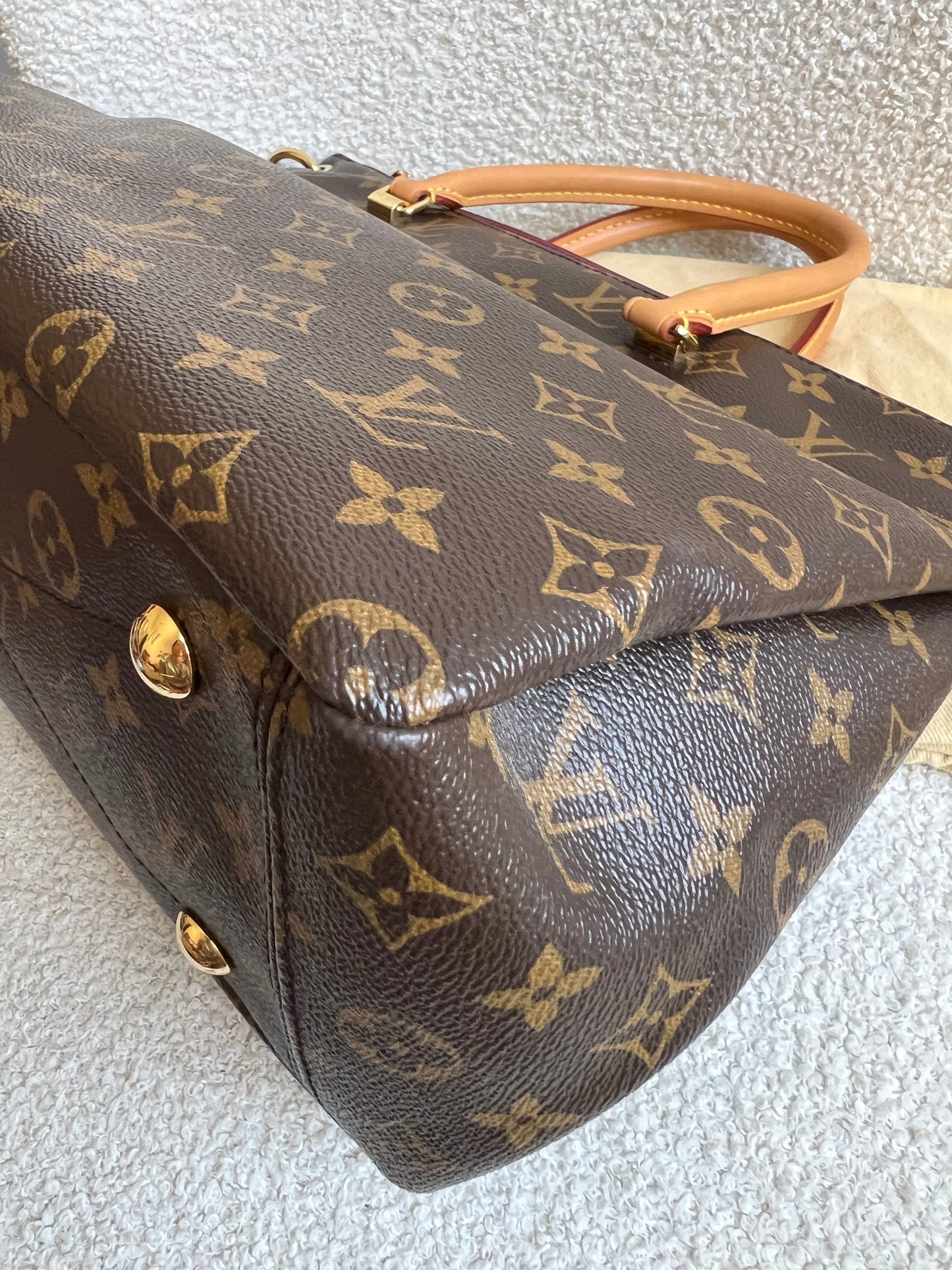 Louis Vuitton Pallas Tote in Monogram and Fuchsia (RRP £1960)