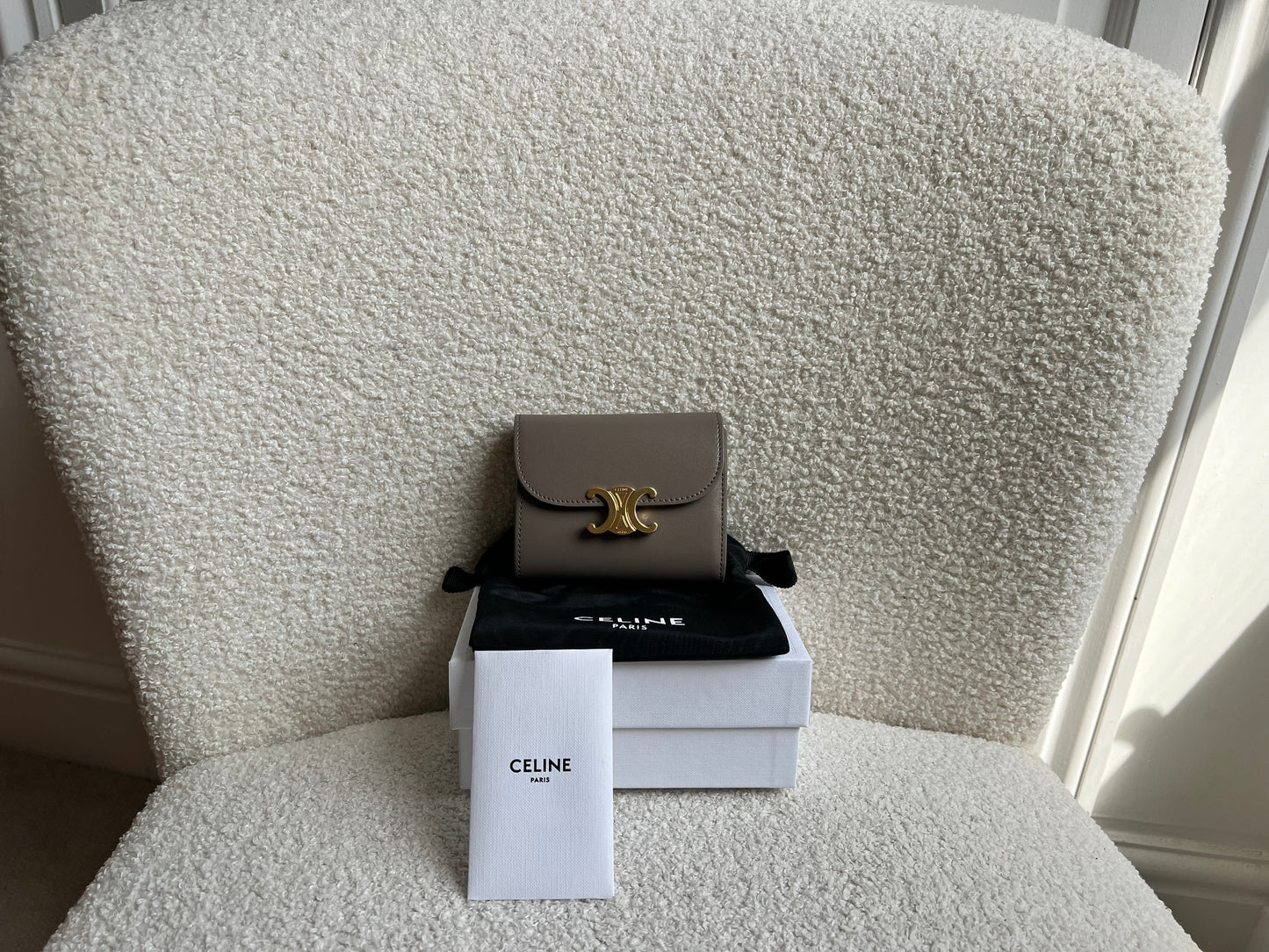 Celine Triomphe Small Flap Wallet (RRP £490)