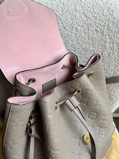 Louis Vuitton Tourterelle Montsouris Backpack Empreinte (RRP £2170)