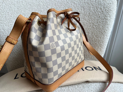 Louis Vuitton Petit Noe Bucket Bag Damier Azur (RRP £1,490)