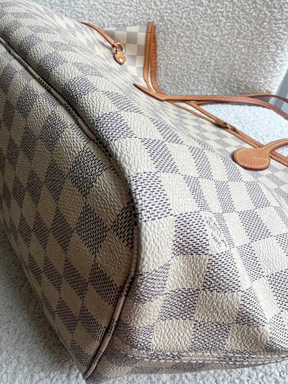 Louis Vuitton Neverfull MM Monogram Damier Azur (RRP £1,470)