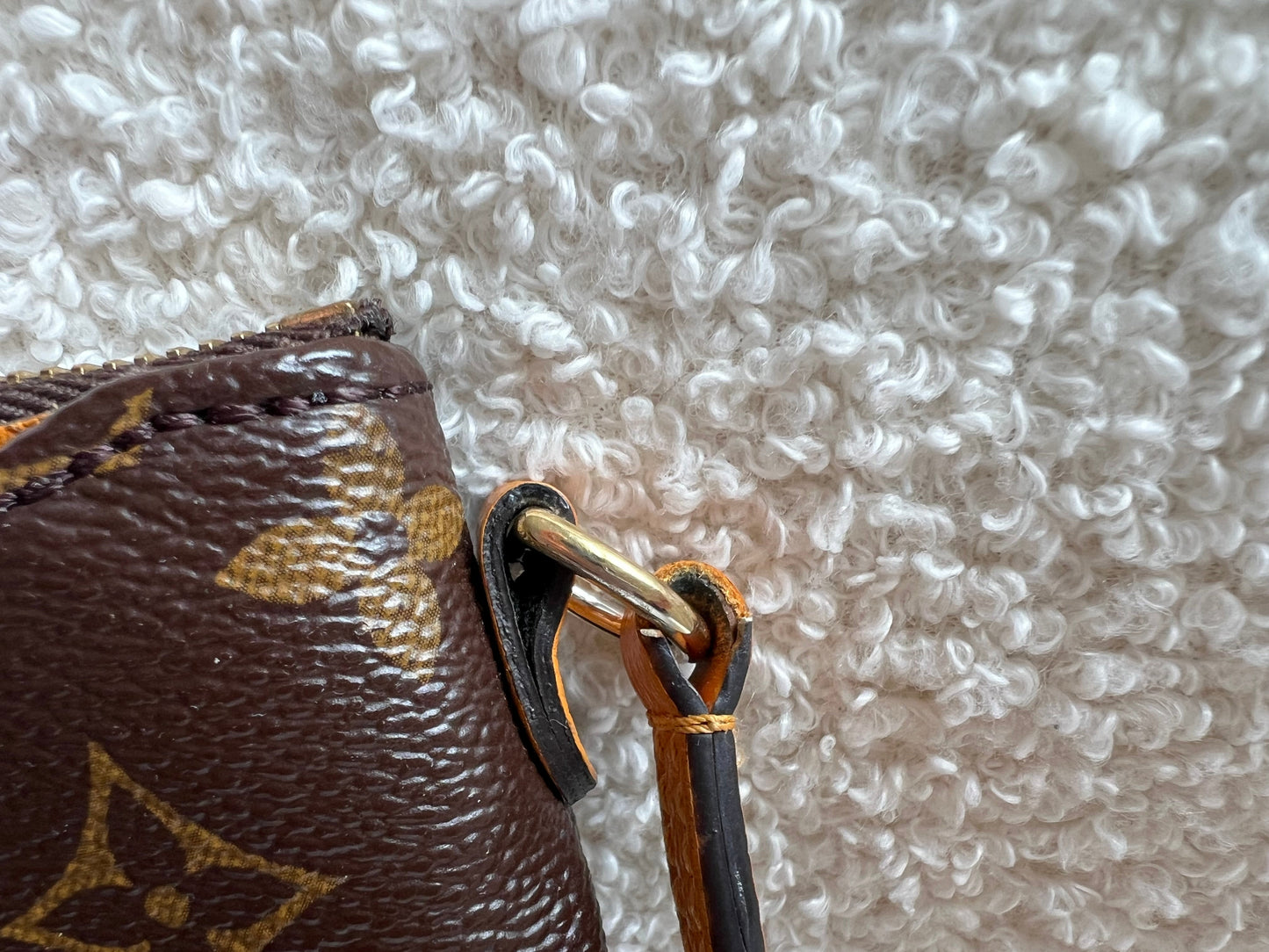 Louis Vuitton Monogram Safran Pallas Pochette