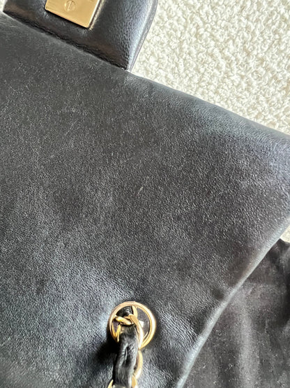 Chanel Mini Rectangular Classic Flap in Black Lambskin (RRP £4,390)
