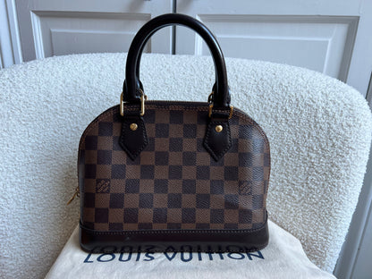 Louis Vuitton Alma BB Damier Ebene (RRP £1,450)