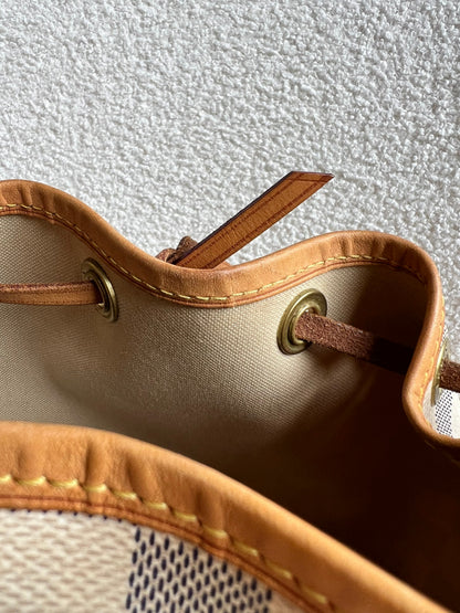 Louis Vuitton Petit Noe Bucket Bag Damier Azur (RRP £1,490)