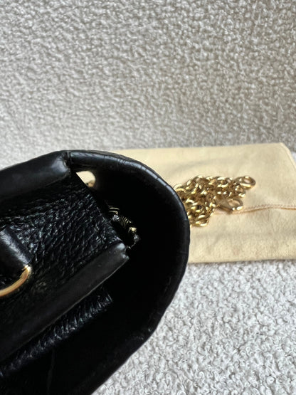 Louis Vuitton Black Empreinte Vavin Chain Wallet (RRP £1430)