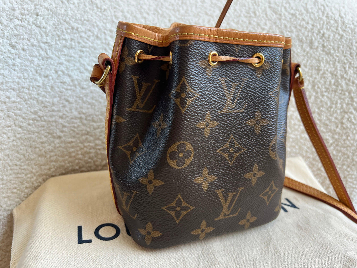 Louis Vuitton Nano Noe Bucket Bag Monogram