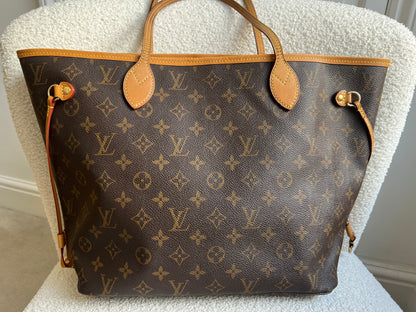 Louis Vuitton Neverfull MM Monogram Beige